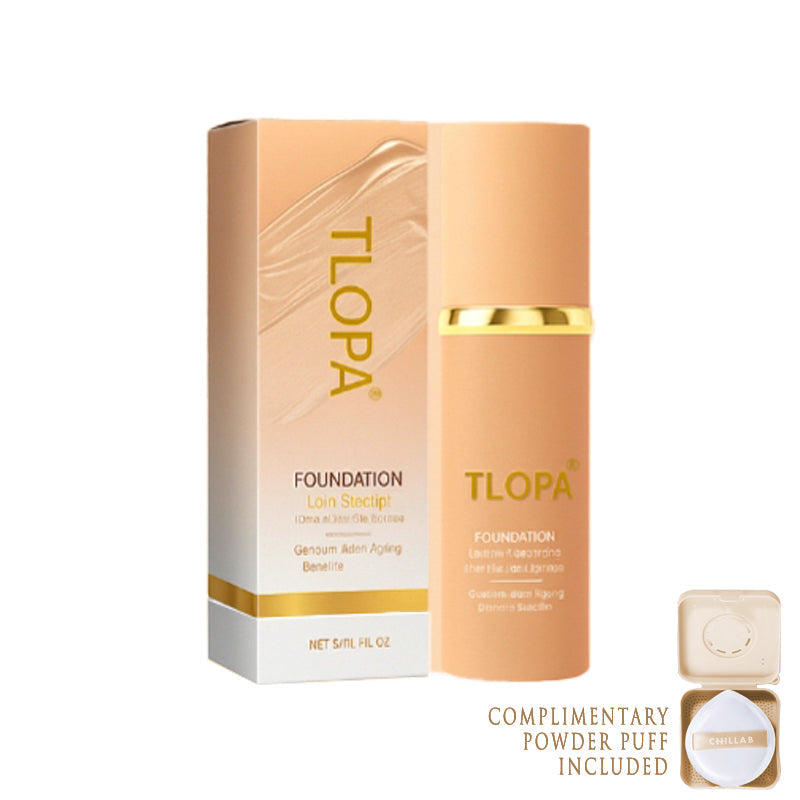 TLOPA® 4 In 1 Liquid Foundation 🌟 | Luxury in a Bottle, Beauty You Deserve