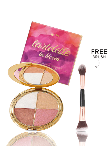 💝Last 3 hours 60% off⏰eye & cheek palette - eyeshadow and highlighter makeup (with Detachable Brush)