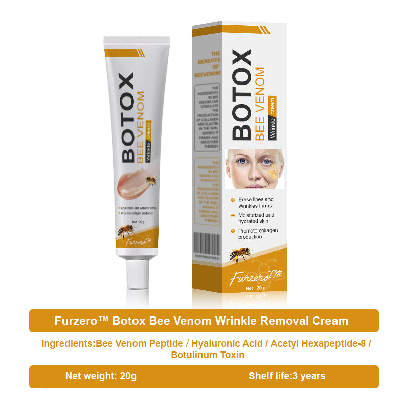🍈Furzero™ Botox Bee Venom Wrinkle Removal Cream-Last Day Promotion 70% OFF