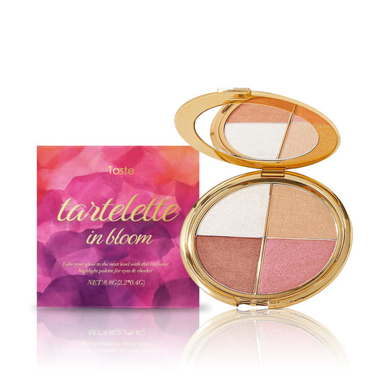 💝Last 3 hours 60% off⏰eye & cheek palette - eyeshadow and highlighter makeup (with Detachable Brush)