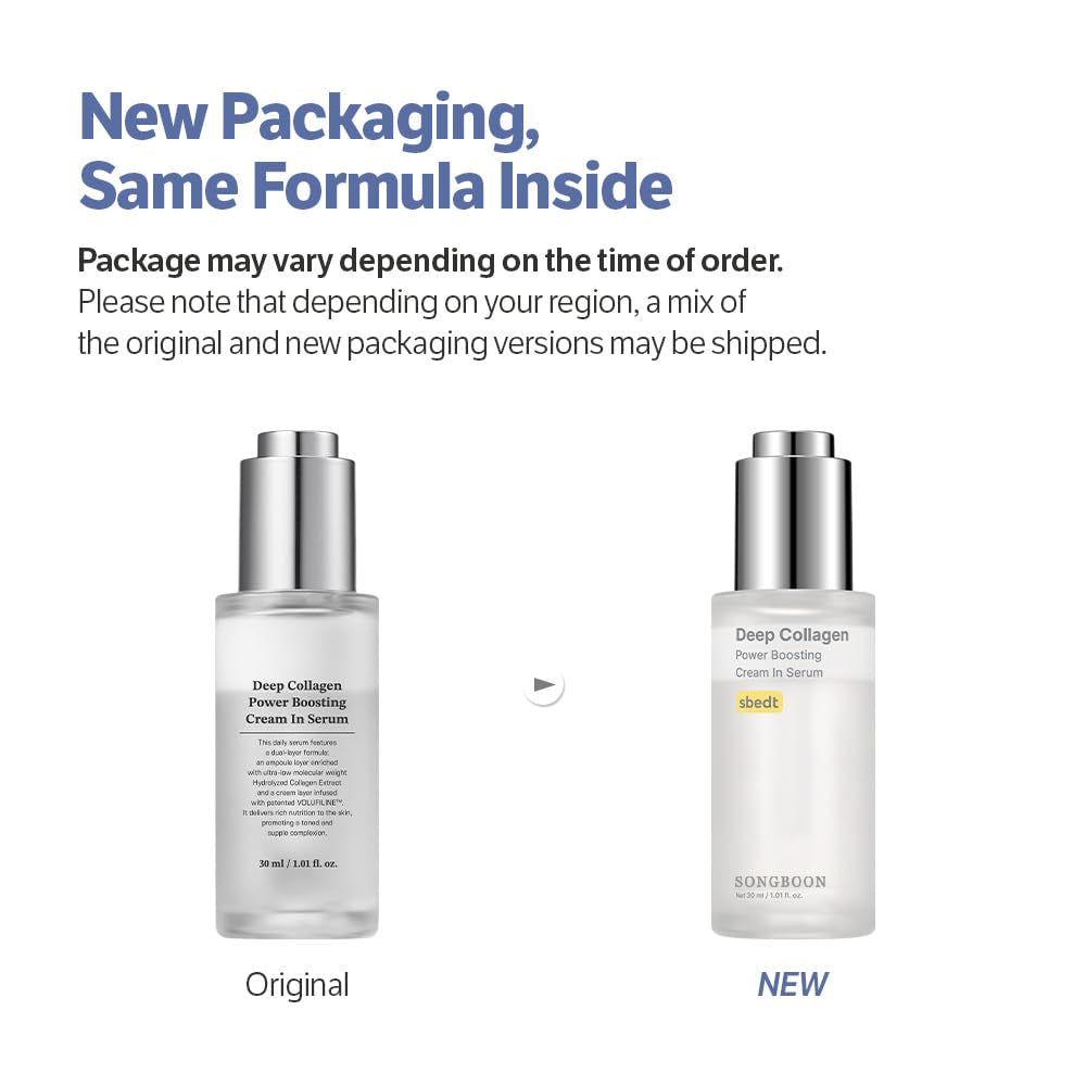 💖Last 3 Hours 50% OFF  ✨ BUY 2 GET 2 FREE🔥SONGBOON Editor Glass Skin Collagen Volufiline Cream-in-Serum | Gentle, Nourishing &Comfort Korean Skincare Moisturizer for Firming & Hydrating