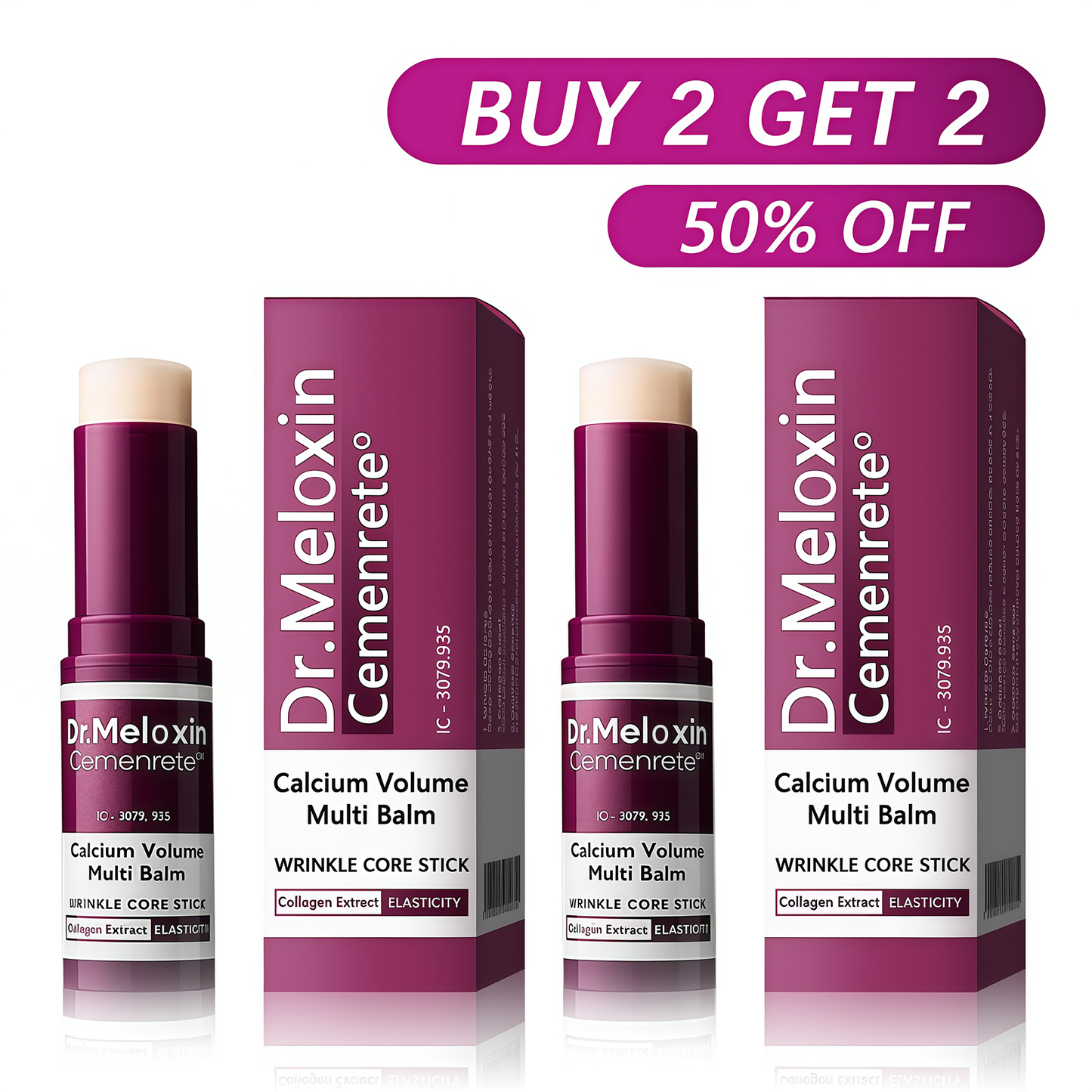 🧊[Dr.Meloxin Official]Last 3 hours 50%OFF⏰Cemenrete Calcium Multi Balm | Anti-aging, Sagging, Wrinkles