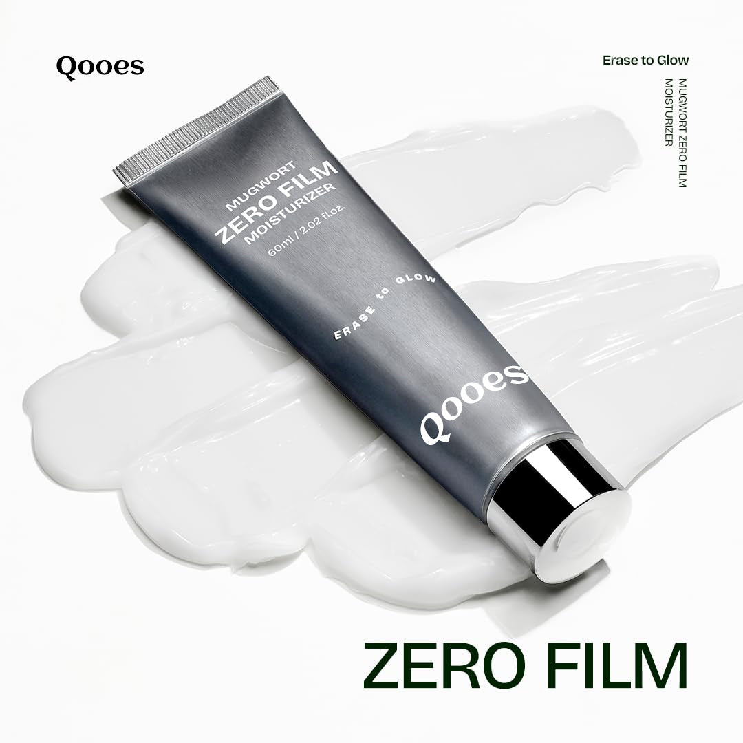 🌿 Qooes™ Mugwort Zero-Film Moisturizer- ✨ Lightweight. Soothing. Hydrating. ✨