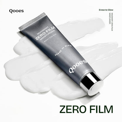 🌿 Qooes™ Mugwort Zero-Film Moisturizer- ✨ Lightweight. Soothing. Hydrating. ✨