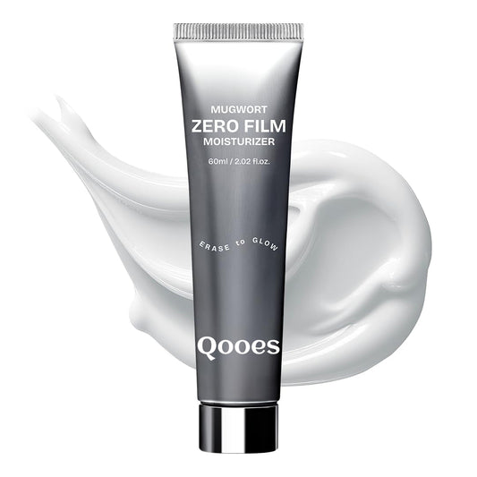 🌿 Qooes™ Mugwort Zero-Film Moisturizer- ✨ Lightweight. Soothing. Hydrating. ✨