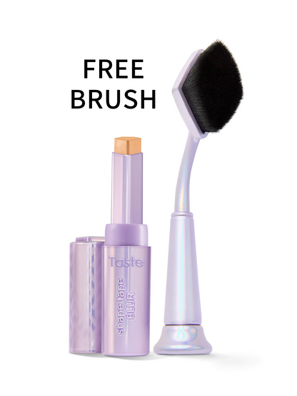 Last 4 hours 50% off!⏰The game-changing duo: First-ever shape tape concealer stick + FREE diamond-shaped brush!（upsell3）