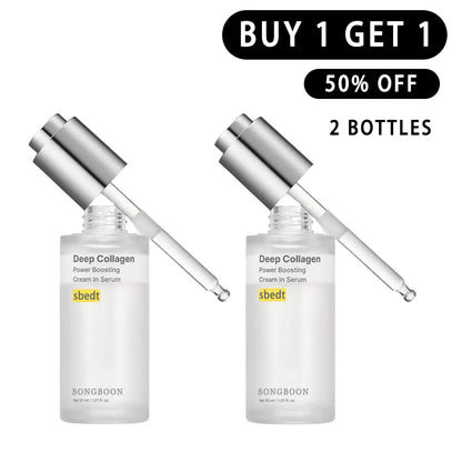 💖Last 3 Hours 50% OFF  ✨ BUY 2 GET 2 FREE🔥SONGBOON Editor Glass Skin Collagen Volufiline Cream-in-Serum | Gentle, Nourishing &Comfort Korean Skincare Moisturizer for Firming & Hydrating