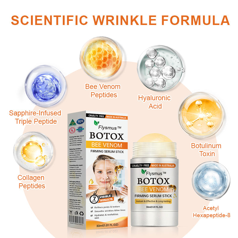🍇Flysmus™ Botox Bee Venom Firming Serum Stick LAST DAY 70% OFF