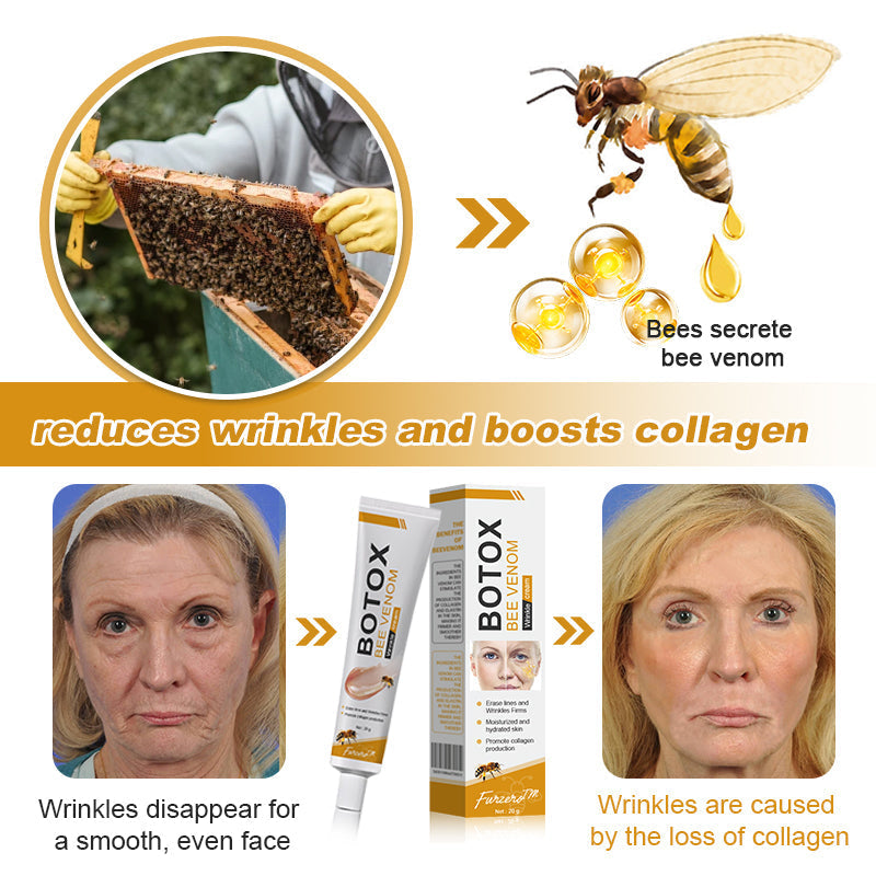 🍈Furzero™ Botox Bee Venom Wrinkle Removal Cream-Last Day Promotion 70% OFF