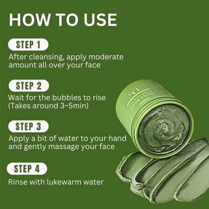 🔥LAST DAY SALE-80% OFF)Final Sale -Insideefy Holy Basil Bubble Deep Mask 13%